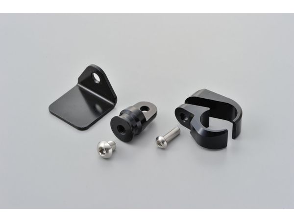 ALUMINUM HANDLE CLAMP BRACKET 22.2MM BLACK bilde 8