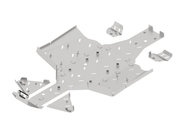 Bukskjold/Skidplate kit. Aluminium. QJMotor SFA 600/1000 (2025+) bilde 3