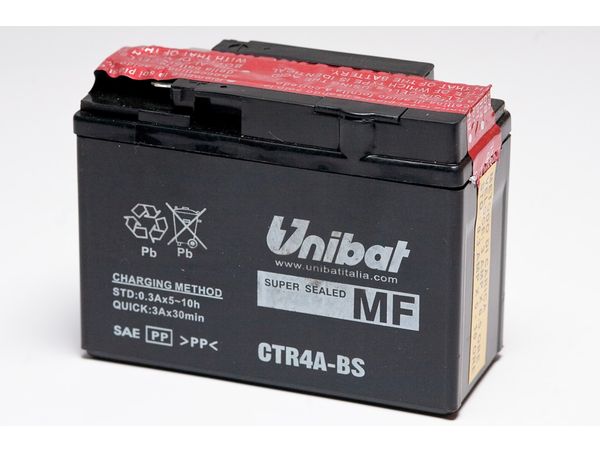 Unibat MF batt med syrebeholder(CTR4ABS) bilde 1