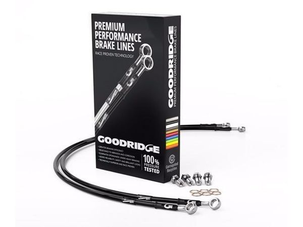BREMSESLANGESETT FRONT HARLEY DAVIDSON FRONT FXLR LOW RIDER CUSTOM LOW BARS bilde 1