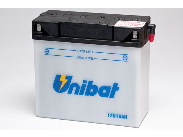 Unibat STD batt med syrebeholder(12N163BSM) bilde 1