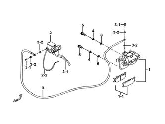 CALIPER, MASTER CYLINDER(REAR)