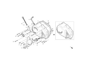 RIGHT CRANK CASE COVER