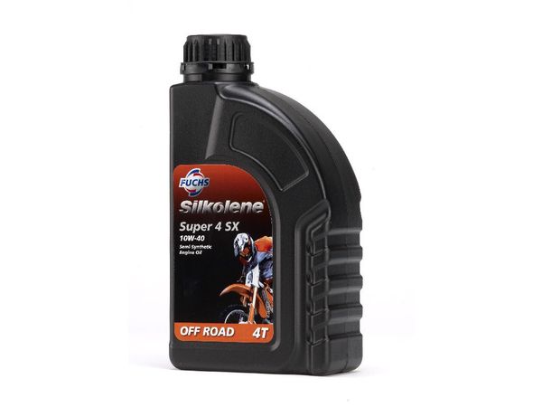 SUPER 4 SX 1 LTR. MINERAL OLJE 10W-40 FOR OFF-ROAD # bilde 1