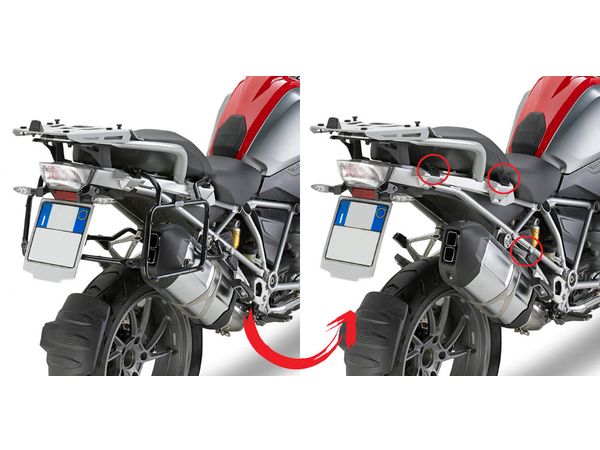 Sideveskefester PLR5108 monokey plr i stål med hurtigkobling BMW bilde 1