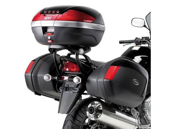 Sideveskefester plx i stål for V35/V37 vesker Suzuki bilde 1