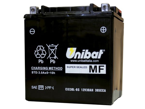 Unibat MF batt med syrebeholder(CIX30LBS) bilde 1