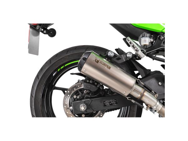 Scorpion Red Power. Titanium.Slip-On. bilde 3