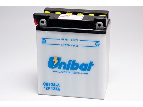 Unibat STD batt med syrebeholder(CB12AASM) bilde 1