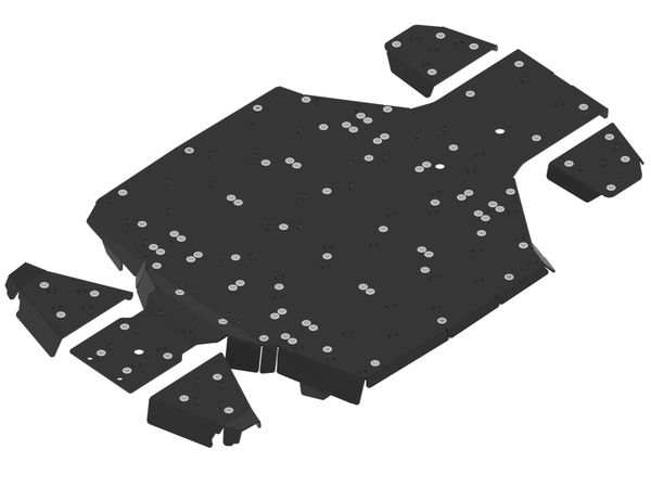 Bukskjold/Skidplate kit. Plast CFMoto U10 Pro (2025+) bilde 5