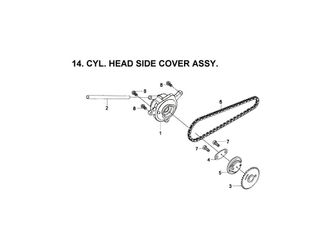 CYL. HEAD SIDE COVER ASSY.