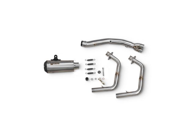 Scorpion Red Power. Titanium. Komplett anlegg bilde 2