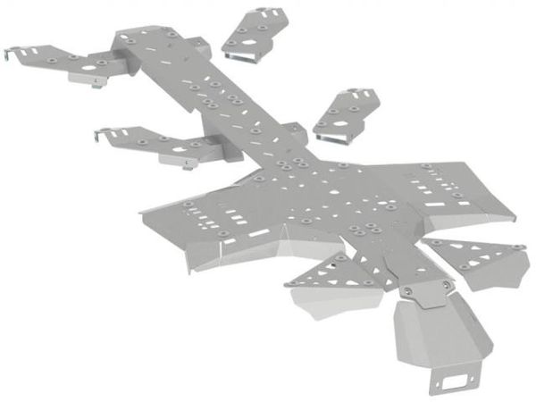 Bukskjold/Skidplate kit. Aluminium. BRP/CanAm bilde 1