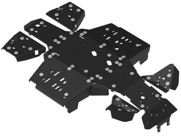 Bukskjold/Skidplate kit. Plast CanAm Outlander G3 850/1000 (2025+) bilde 2