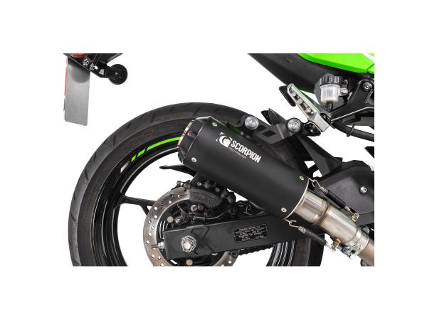 Scorpion Red Power. Black Ceramic. Slip-On bilde 3