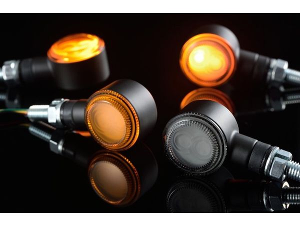 D-LIGHT SOL LED Blinklys & Baklys - Oransje glass ( 2 stk ) bilde 4