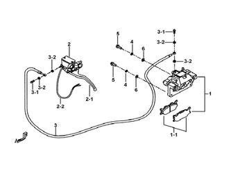 CALIPER, MASTER CYLINDER(REAR)