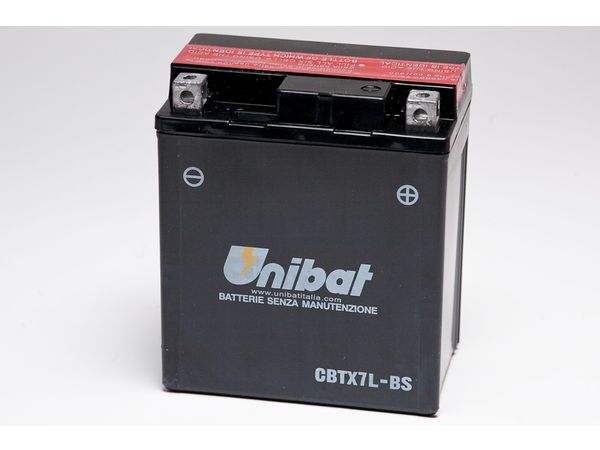 Unibat MF batt med syrebeholder(CBTX7LBS) bilde 1