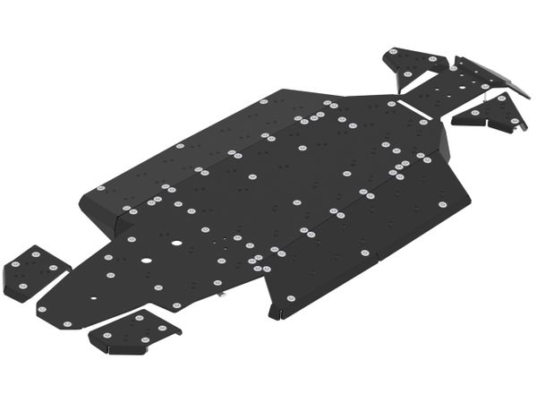 Bukskjold/Skidplate kit. Plast CanAm Maverick Trail (2018+) bilde 1