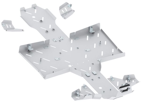 Bukskjold/Skidplate kit. Alu. Odes 650L/850L/1000L bilde 8