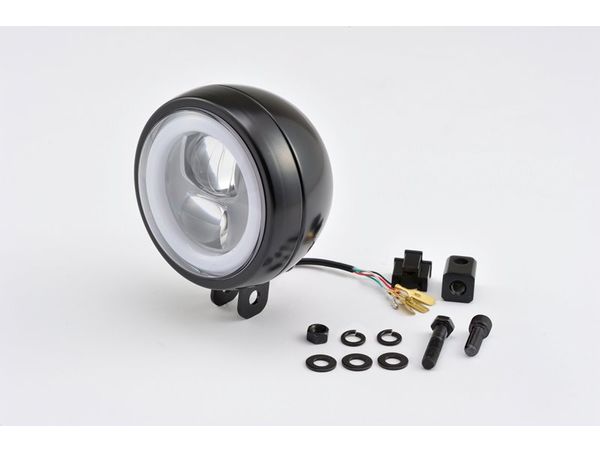 LED HEADLIGHT CAPSULE120  BOTTOM-MOUNT, BLACK bilde 1