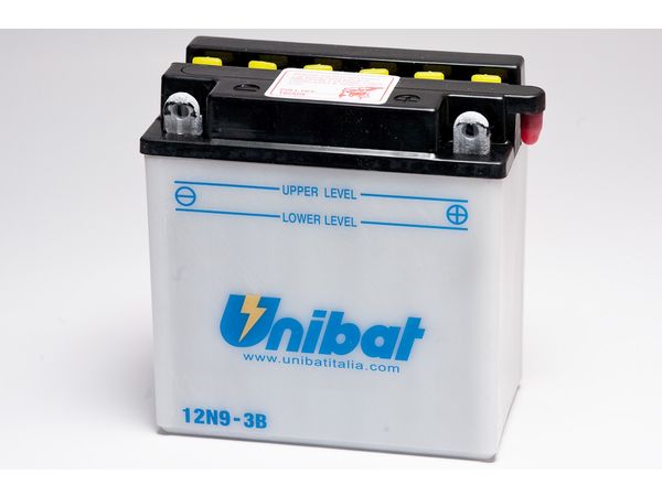 Unibat STD batt med syrebeholder(12N93BSM) bilde 1