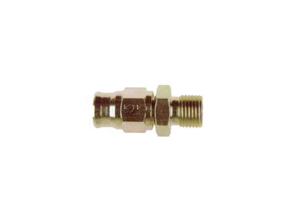 FITTING STRAIGHT MALE BSP 1/8 Zinc-plated mild steel bilde 1