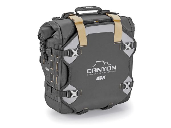 Softbags Givi Canyon 1X25 liter veske tilpasset PLOS_CAM bærer konturert si bilde 1