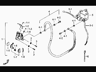 CALIPER, MASTER CYLINDER(FRONT)
