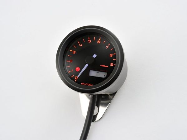 VELONA48 TACHOMETER 9000RPM, BLACK bilde 1