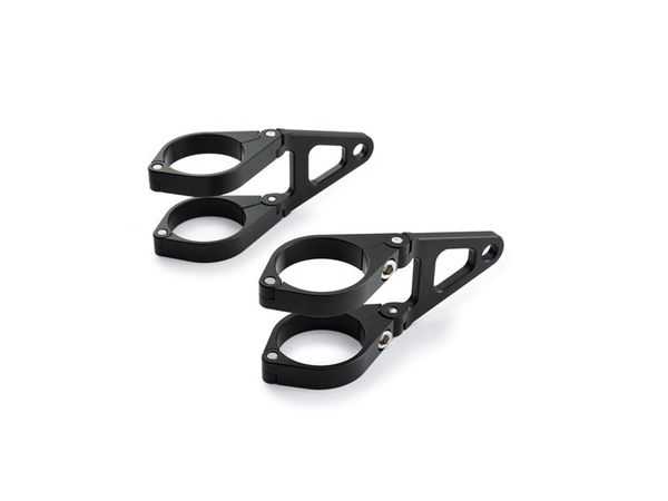 CNC HEADLIGHT BRACKET SET, SHORT bilde 1