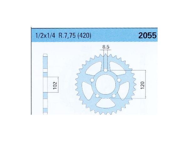 BAK DREV  2055 - 47 bilde 1