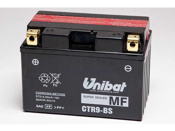 Unibat MF batt med syrebeholder(CTR9-BS) bilde 1
