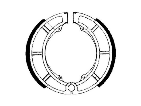 Ferodo bremsesko til 1 hjul bilde 1