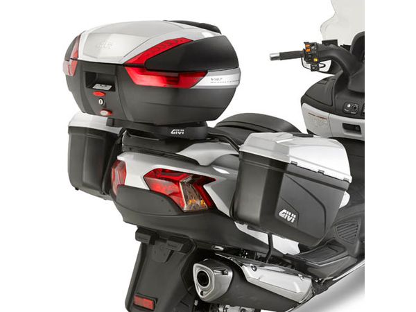 Sideveskefester i stål for monokey vesker Suzuki Burgman 650 bilde 1