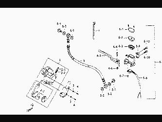 CALIPER, MASTER CYLINDER(FOR 12 INCH RIM)