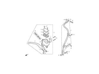 FRONT BRAKE MASTER CYLINDER