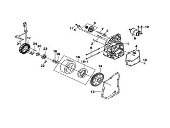 R. CRANK CASE COMP, A.C.G. ASSY.