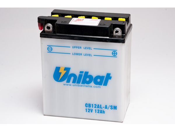 Unibat STD batt med syrebeholder(CB12ALASM) bilde 1
