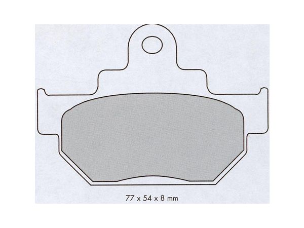 FERODO BREMSEKLOSS CROSS SINTER METALL bilde 1