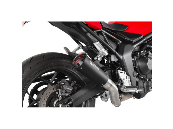 Scorpion Red Power. Black Ceramic. Slip-On bilde 3