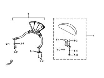 SEAT ASSY., BACK(OPTION)