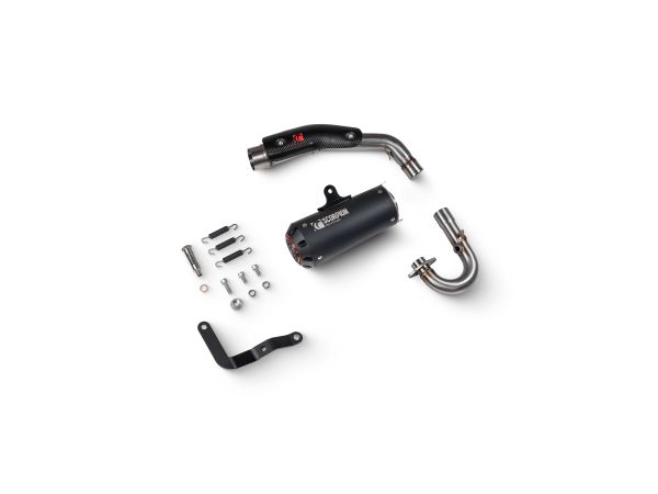 Scorpion Red Power. Black Ceramic. Komplett anlegg bilde 2