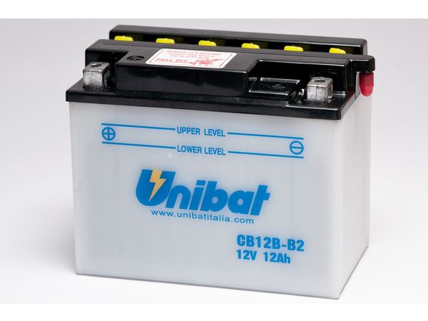 Unibat STD batt med syrebeholder(CB12BB2SM) bilde 1