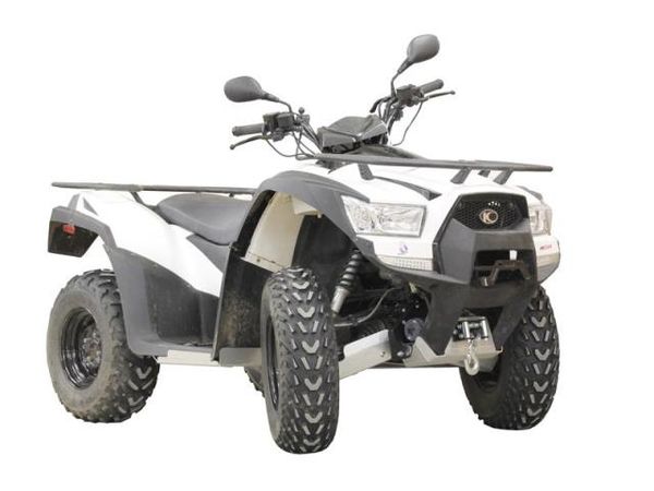 Bukskjold/Skidplate kit. Aluminium. Kymco MXU 550 / 700 bilde 4