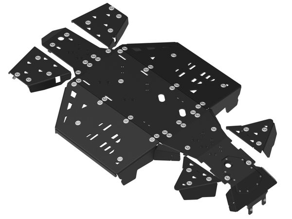 Bukskjold/Skidplate kit. Plast CanAm Outlander G3 500/700Max (2023+) bilde 6