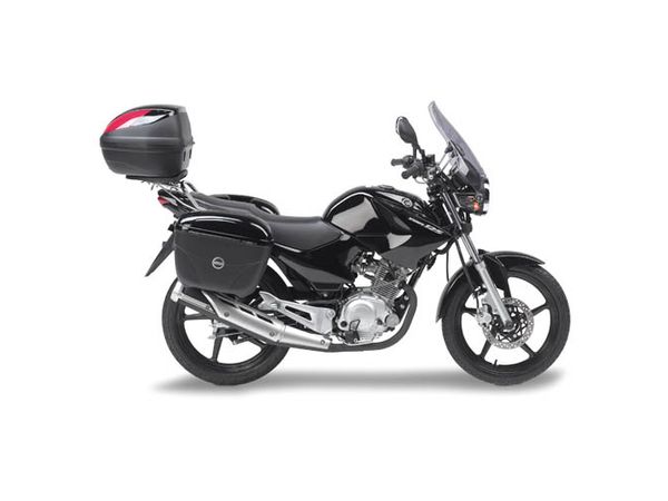 Sideveskefester i stål for E21/E22 vesker Yamaha YBR125 ## bilde 2
