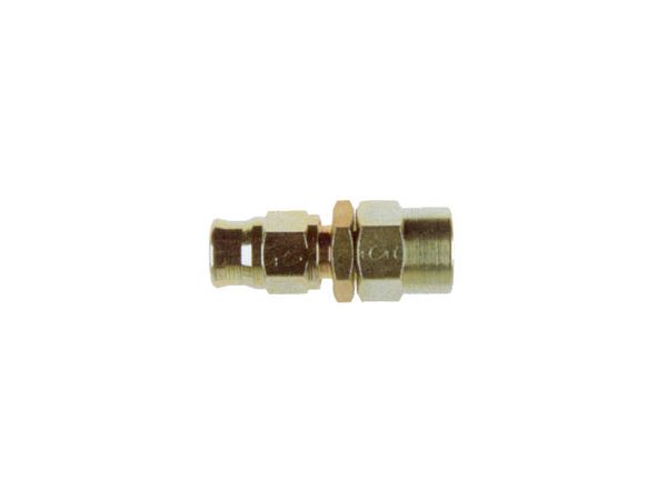 FITTING STRAIGHT FEMALE  BSP 1/8 ZINKPLATED bilde 1