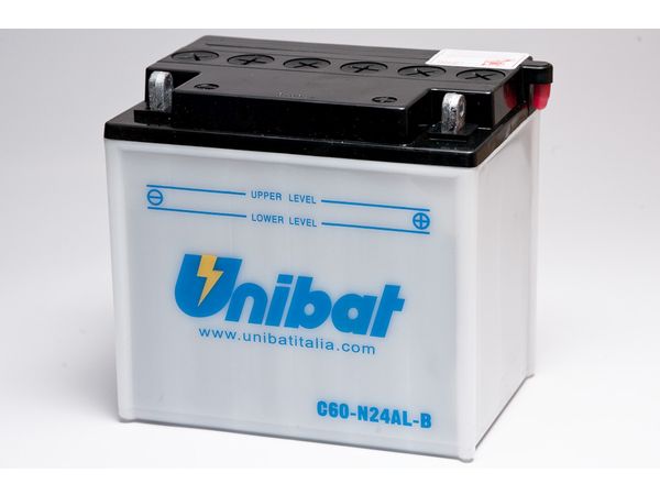 Unibat STD batt med syrebeholder(C60N24ALBSM) bilde 1