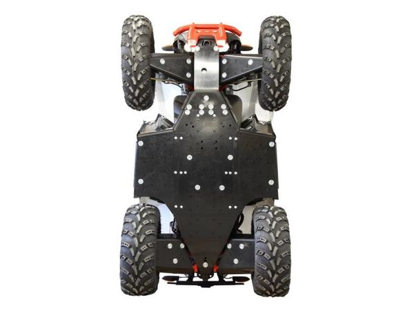 Bukskjold/Skidplate kit. Plast. Polaris bilde 1